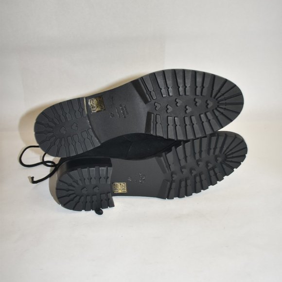 Stuart Weitzman City Over The Knee Boot Black Suede Size 7.5 B S4957 - Picture 9 of 10